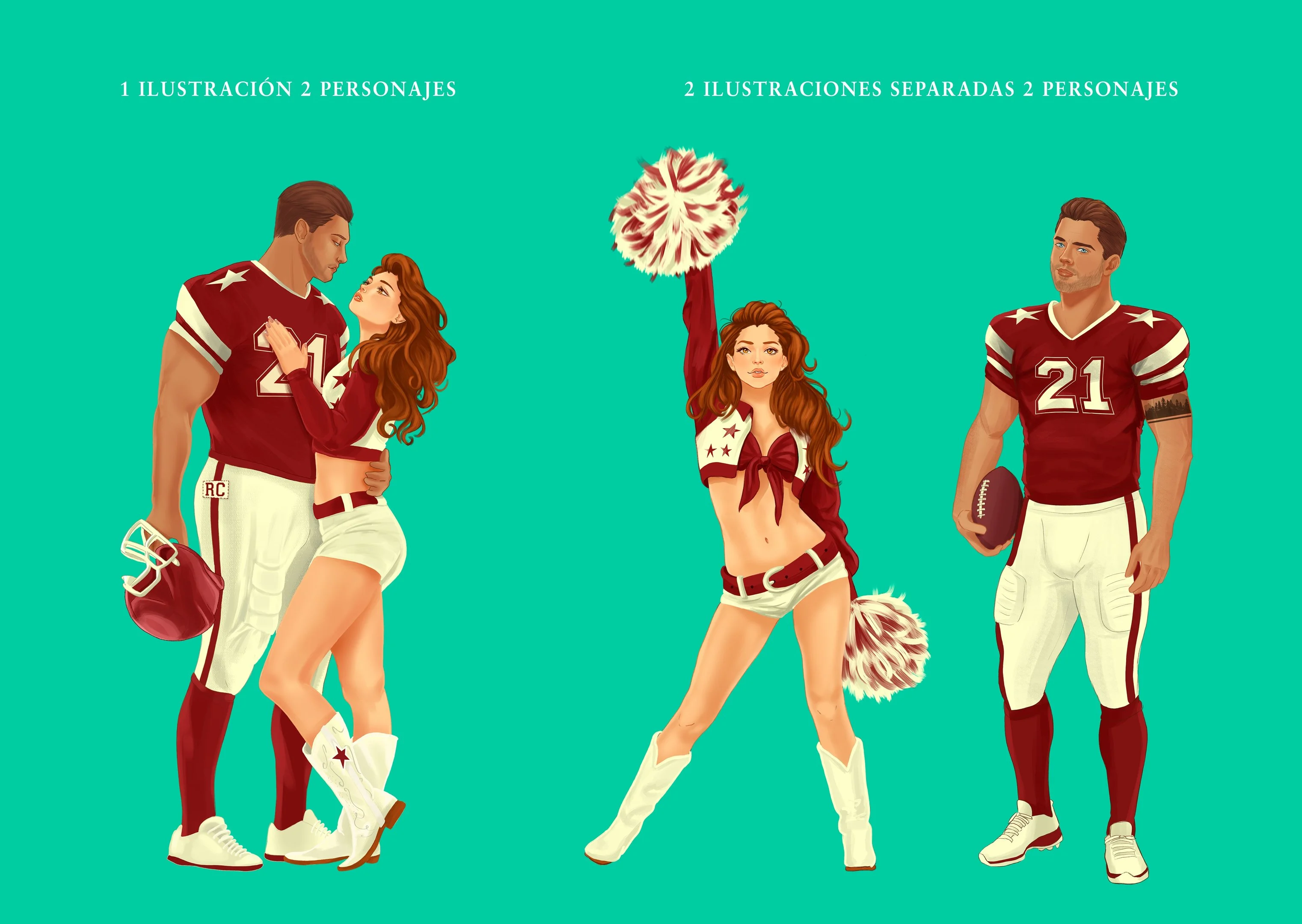 Character illustrations